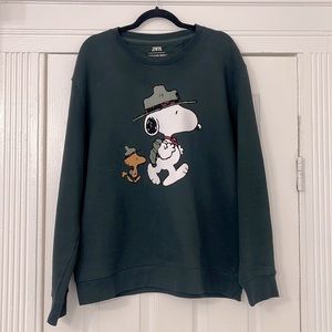Zara Peanuts sweater.